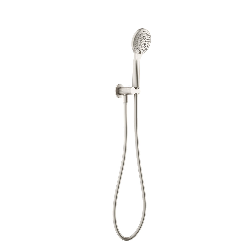 Opal Shower On Bracket With Air Shower Brushed Nickel