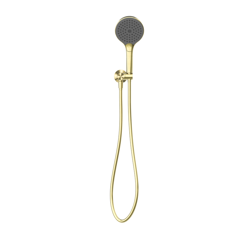 Opal Shower On Bracket With Air Shower II Brushed Gold