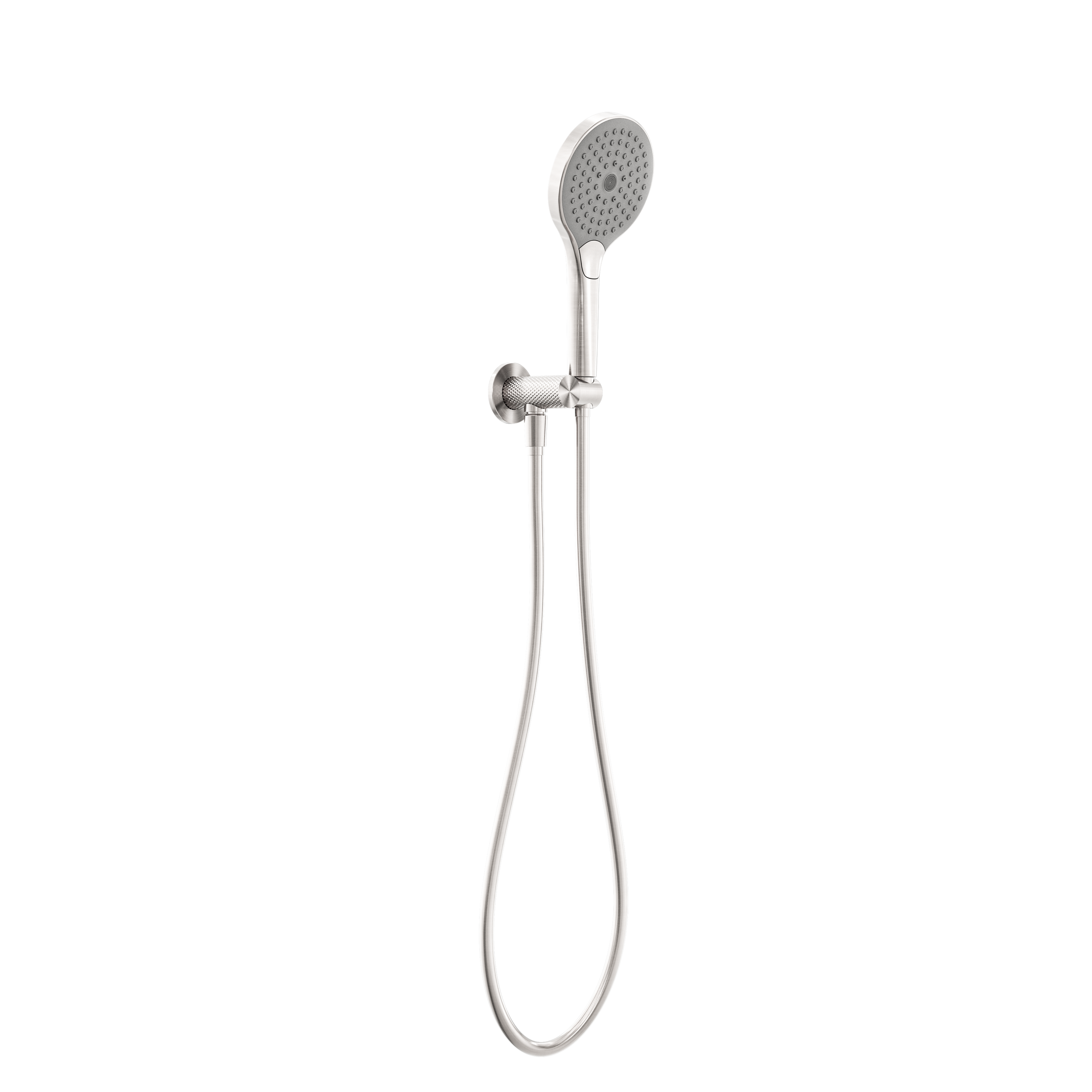 Opal Shower On Bracket With Air Shower II Brushed Nickel