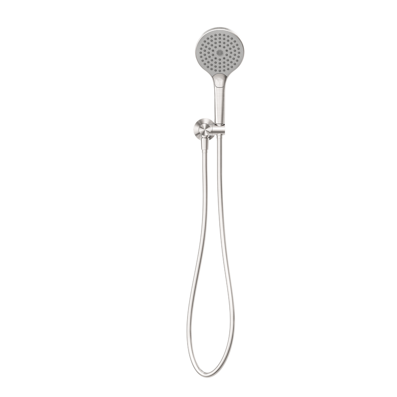 Opal Shower On Bracket With Air Shower II Brushed Nickel