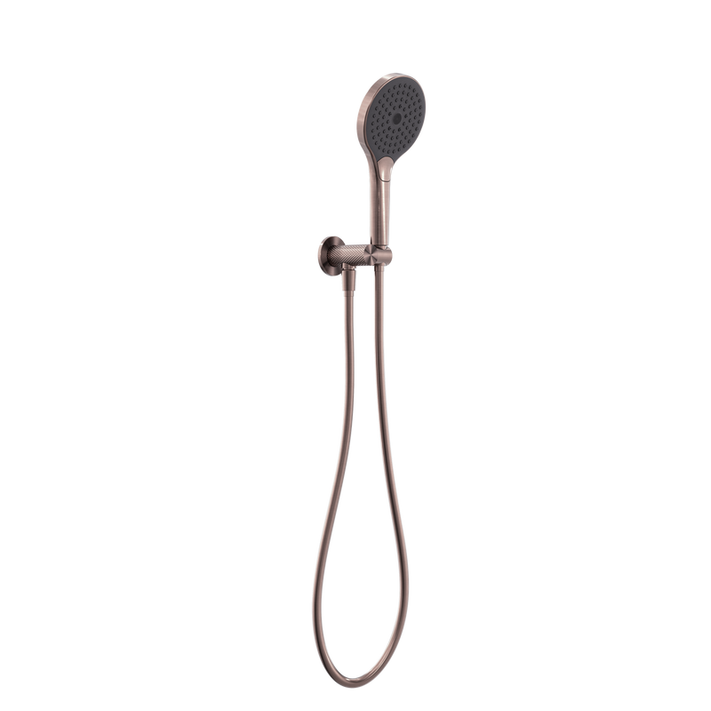 Opal Shower On Bracket With Air Shower II Brushed Bronze