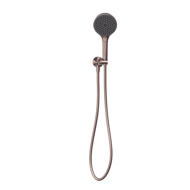 Opal Shower On Bracket With Air Shower II Brushed Bronze