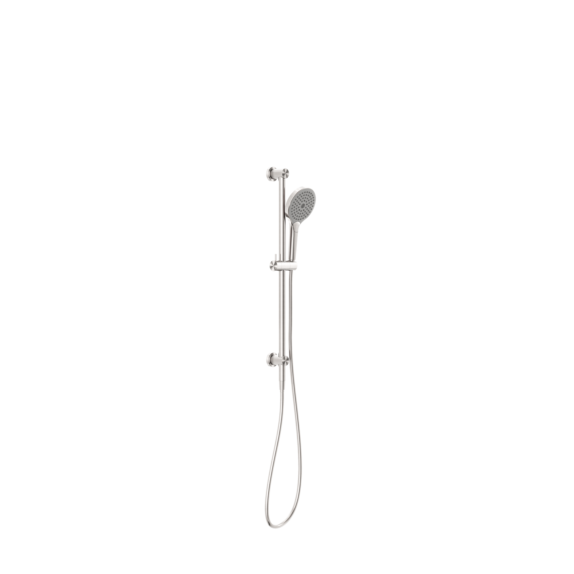 Opal Shower Rail With Air Shower II Brushed Nickel