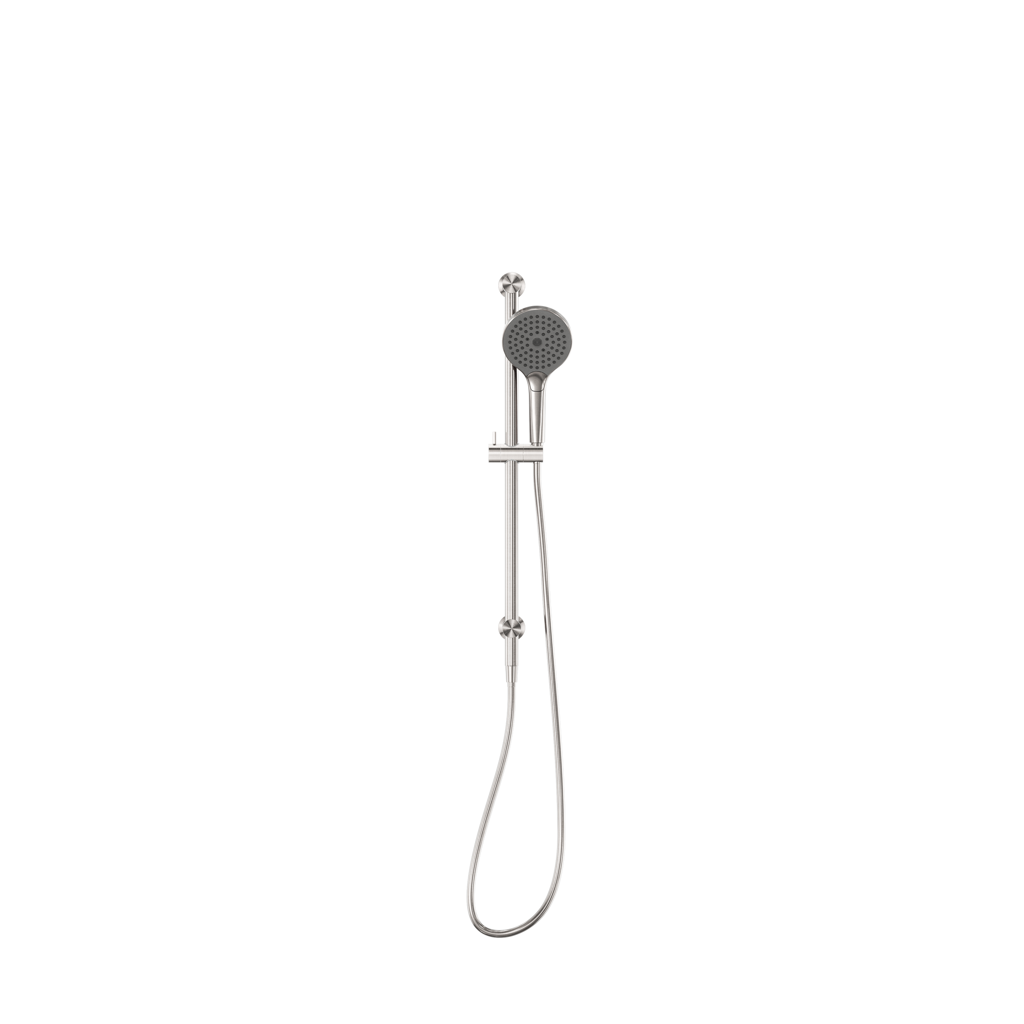 Opal Shower Rail With Air Shower II Brushed Nickel