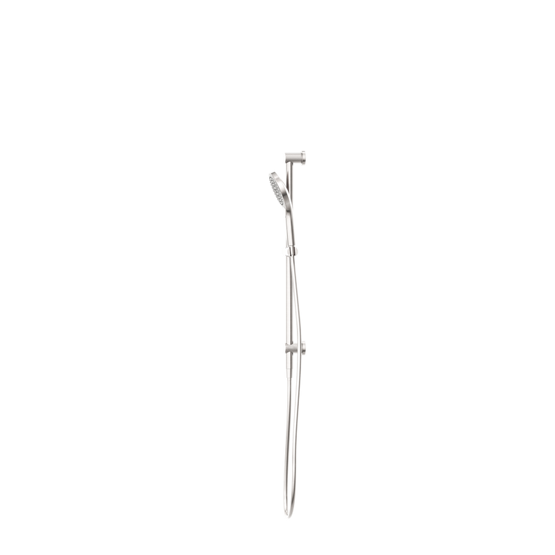 Opal Shower Rail With Air Shower II Brushed Nickel