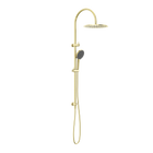 Opal Twin Shower With Air Shower II Brushed Gold