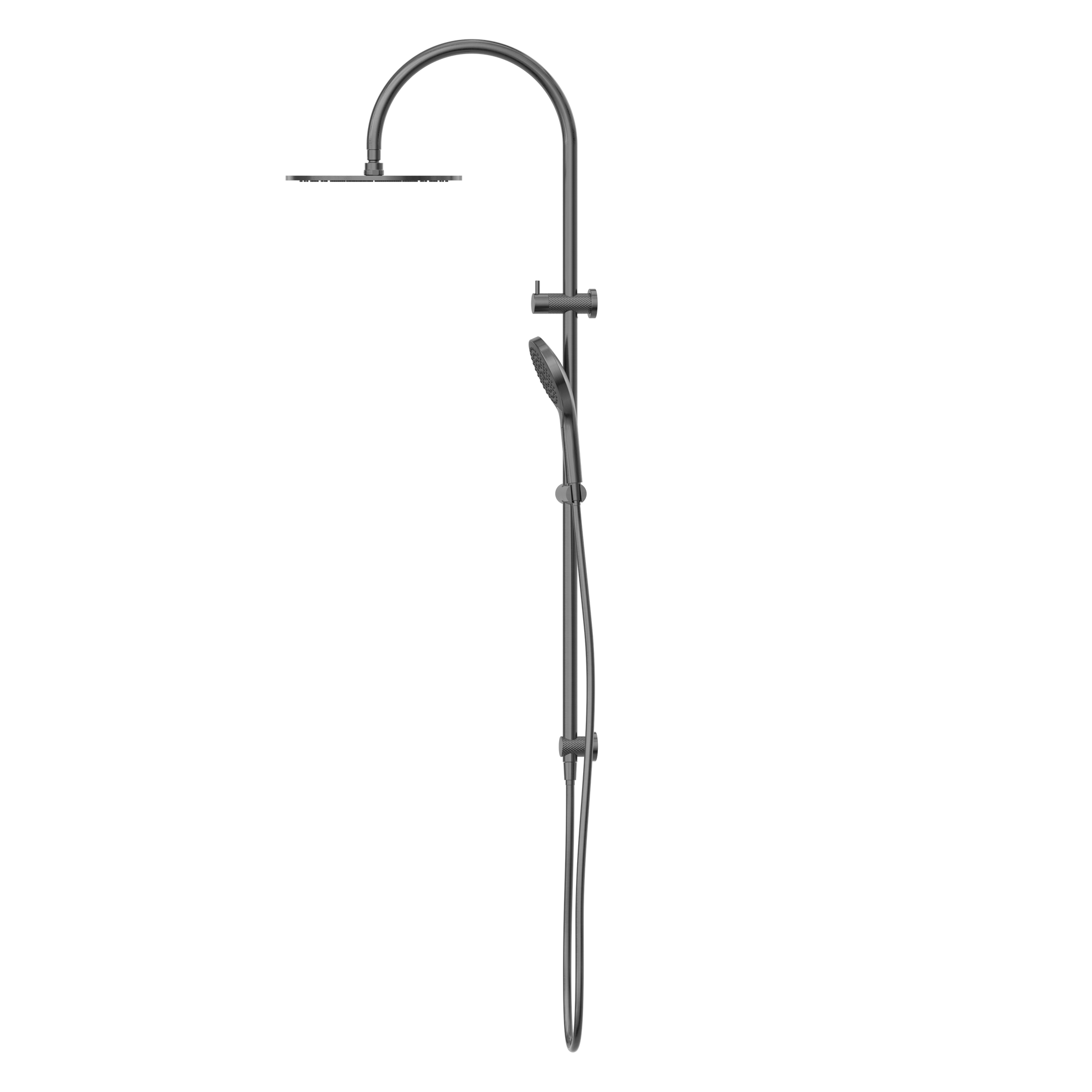 Opal Twin Shower With Air Shower II Graphite