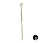 Opal Shower Rail With Air Shower Brushed Gold