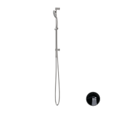 Opal Shower Rail With Air Shower Brushed Nickel