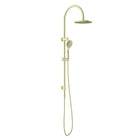 Opal Twin Shower With Air Shower Brushed Gold
