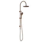 Opal Twin Shower Brushed Bronze
