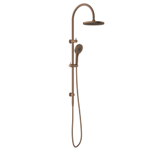 Opal Twin Shower Brushed Bronze