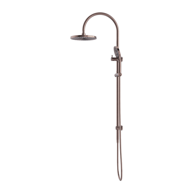 Opal Twin Shower Brushed Bronze