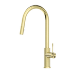 Opal Pull Out Sink Mixer With Vegie Spray Function Brushed Gold
