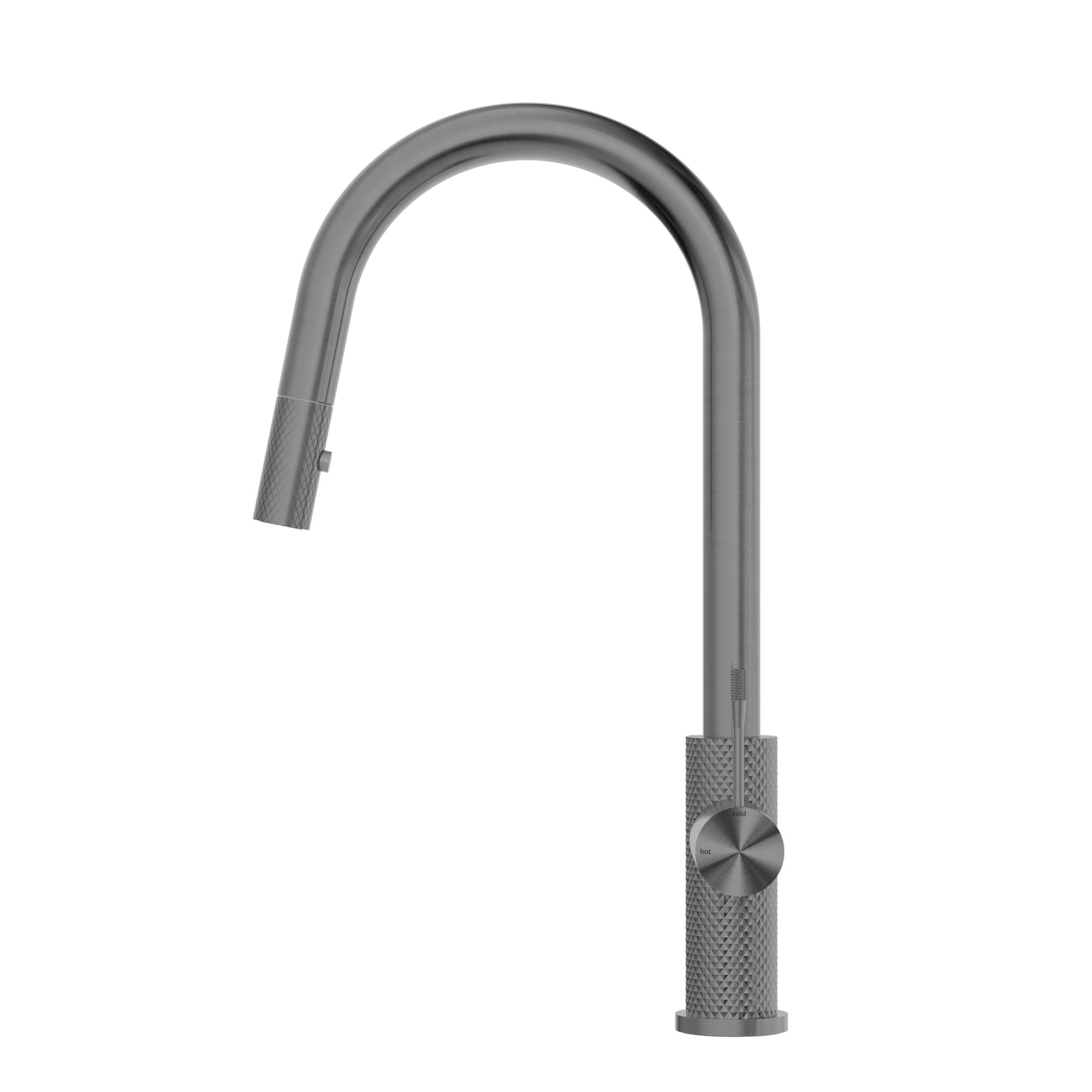 Opal Pull Out Sink Mixer With Vegie Spray Function Graphite