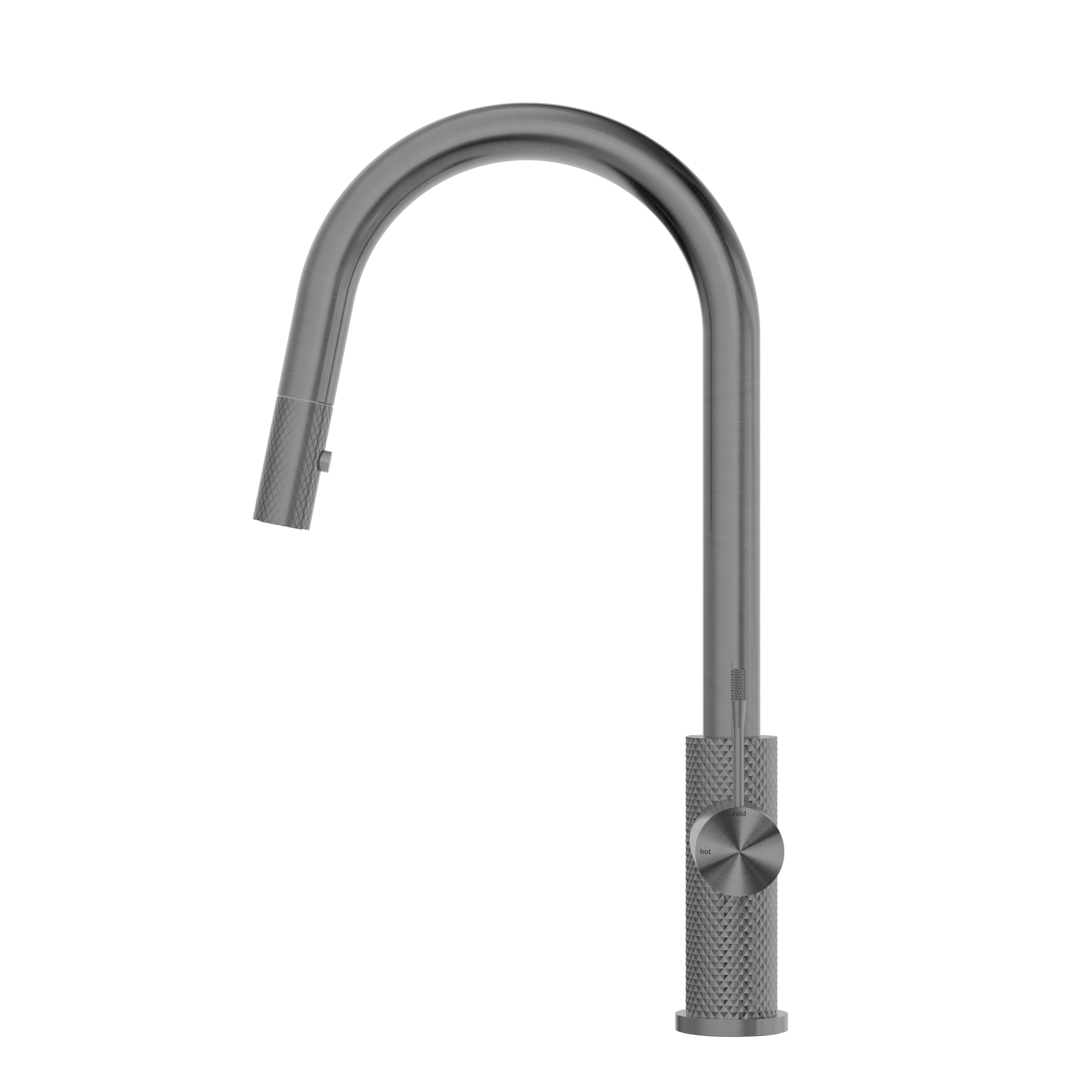 Opal Pull Out Sink Mixer With Vegie Spray Function Graphite