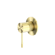 Opal Shower Mixer 80mm Plate Brushed Gold