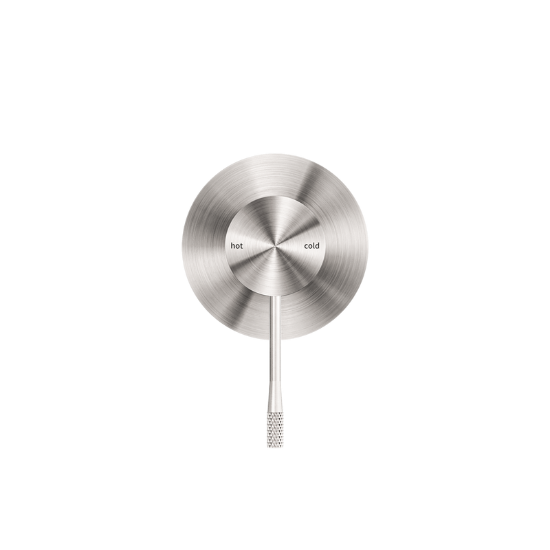 Opal Shower Mixer 80mm Plate Brushed Nickel