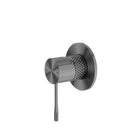 Opal Shower Mixer 80mm Plate Graphite