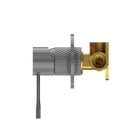 Opal Shower Mixer 80mm Plate Graphite