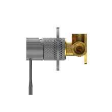 Opal Shower Mixer 80mm Plate Graphite