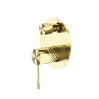 Opal Shower Mixer With Diverter Brushed Gold