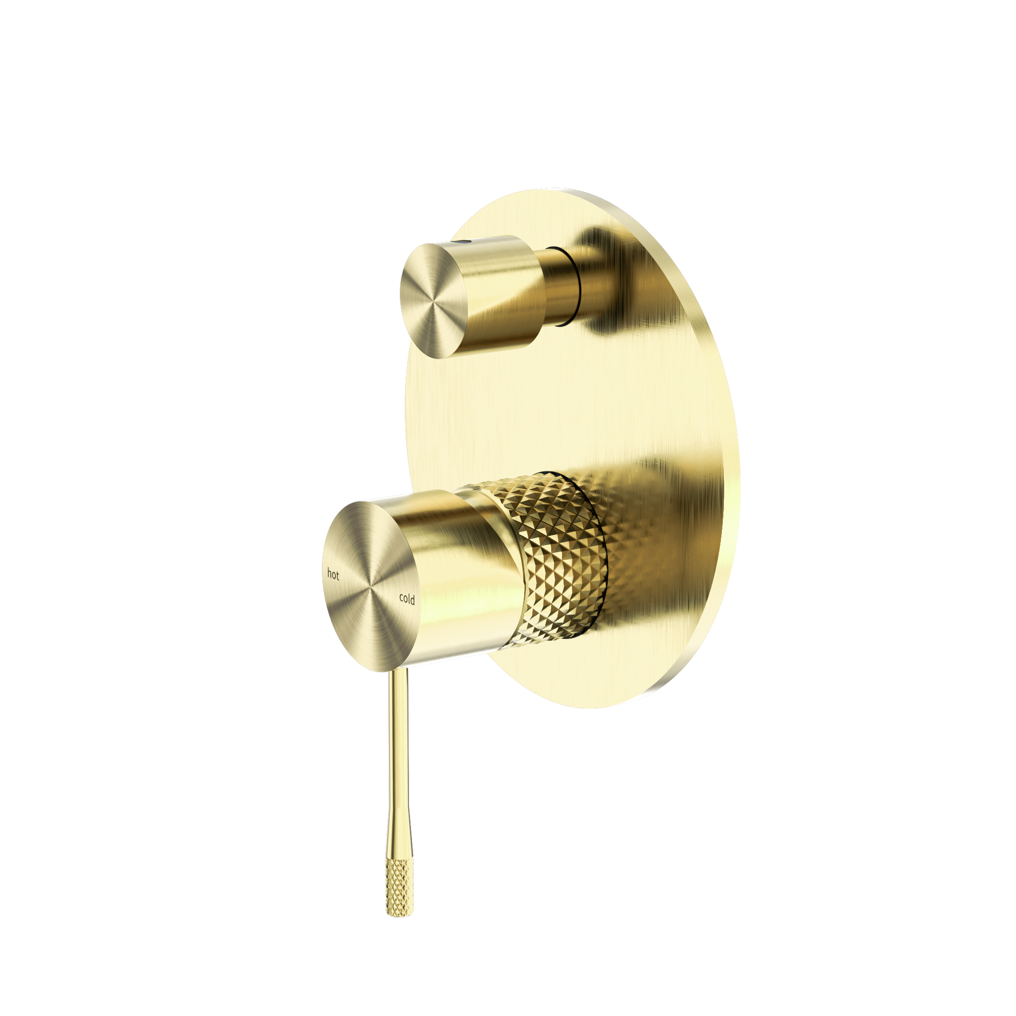 Opal Shower Mixer With Diverter Brushed Gold