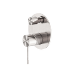 Opal Shower Mixer With Diverter Brushed Nickel