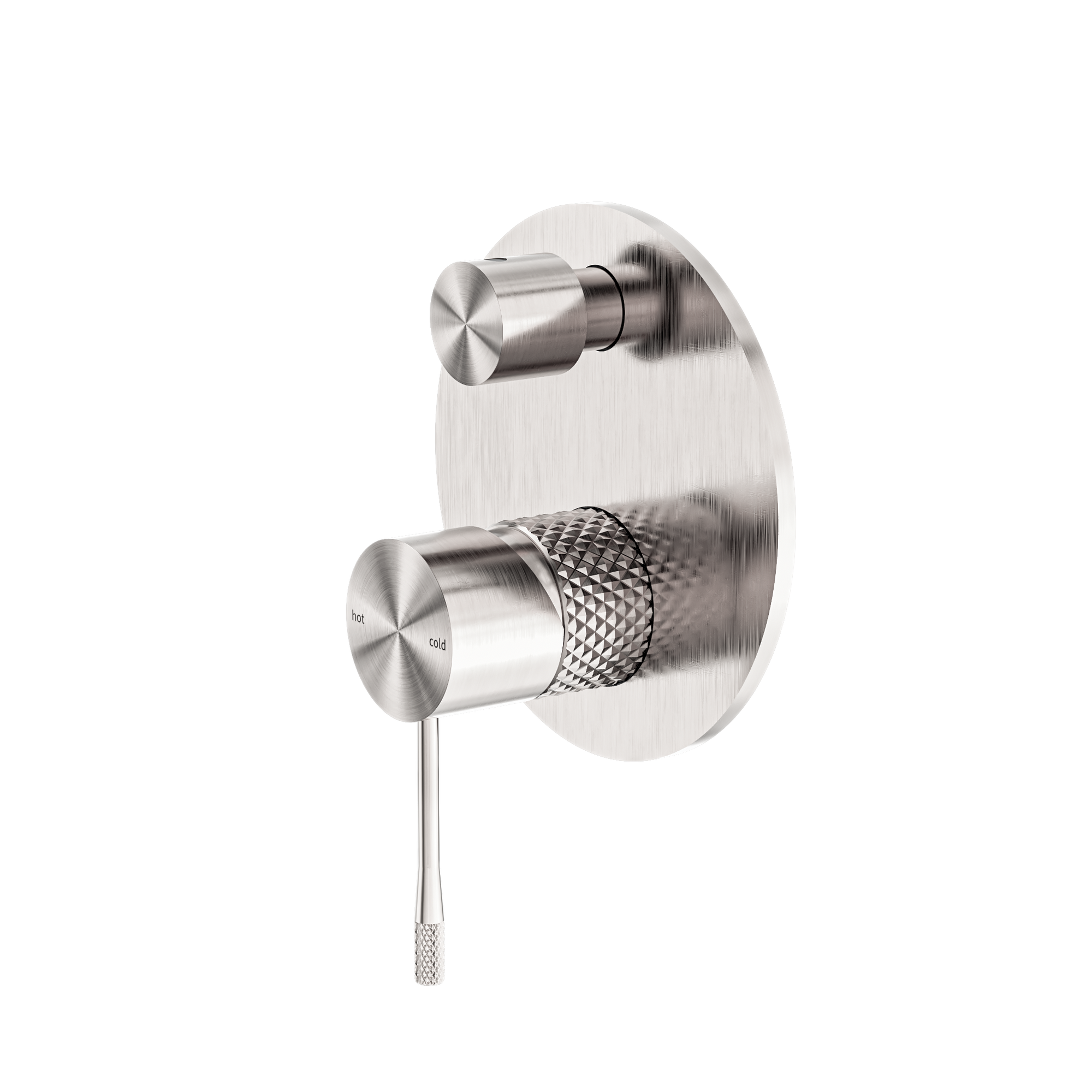 Opal Shower Mixer With Diverter Brushed Nickel