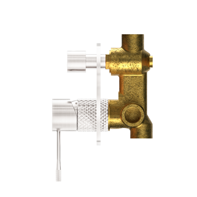 Opal Shower Mixer With Diverter Brushed Nickel