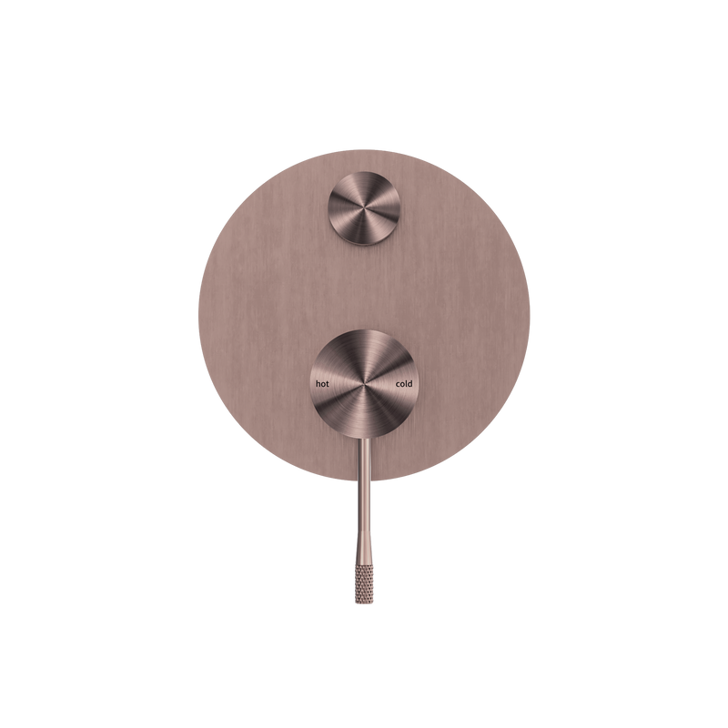 Opal Shower Mixer With Diverter Brushed Bronze