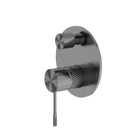 Opal Shower Mixer With Diverter Graphite