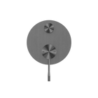 Opal Shower Mixer With Diverter Graphite