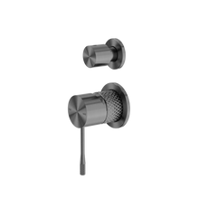 Opal Shower Mixer With Diverter Separate Plate Graphite