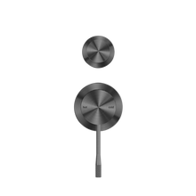 Opal Shower Mixer With Diverter Separate Plate Graphite