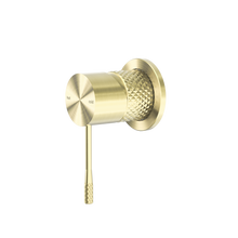 Opal Shower Mixer 60mm Plate Brushed Gold