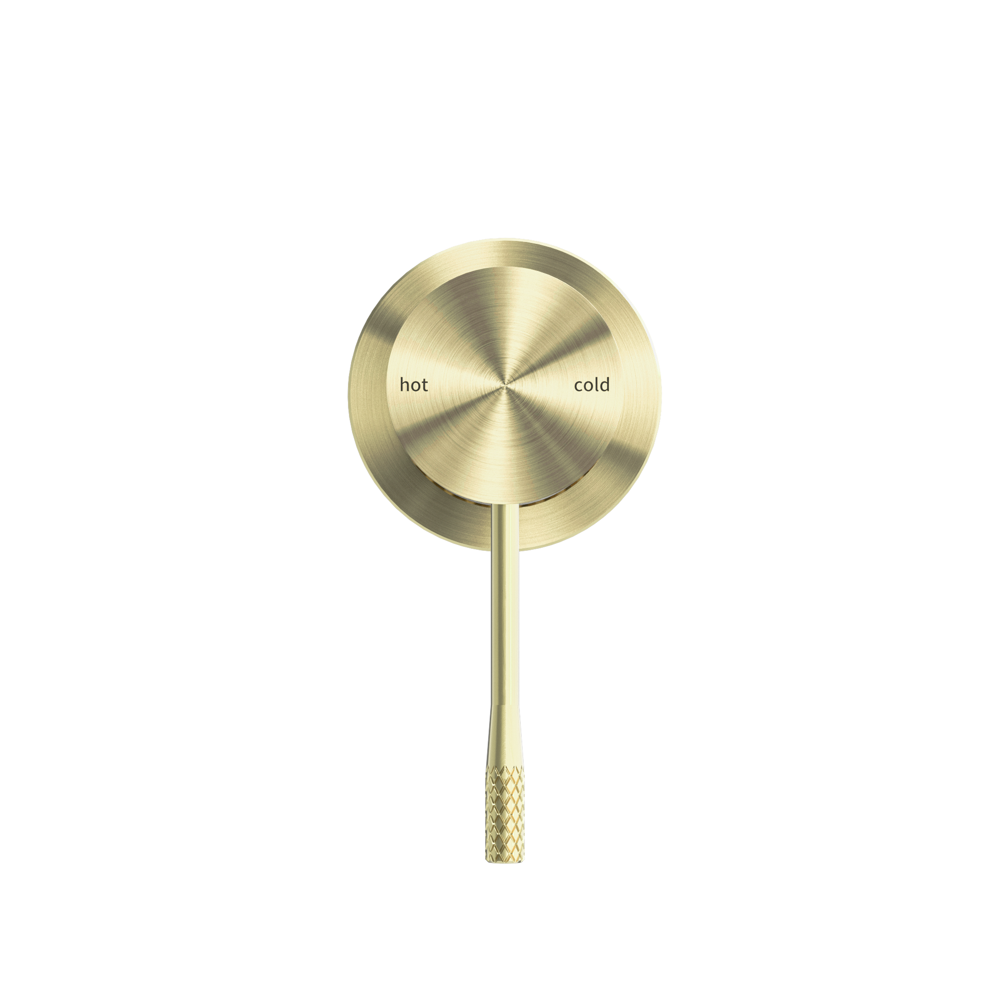 Opal Shower Mixer 60mm Plate Brushed Gold