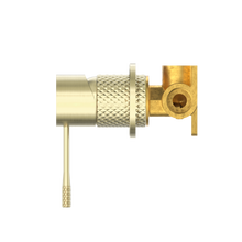 Opal Shower Mixer 60mm Plate Brushed Gold