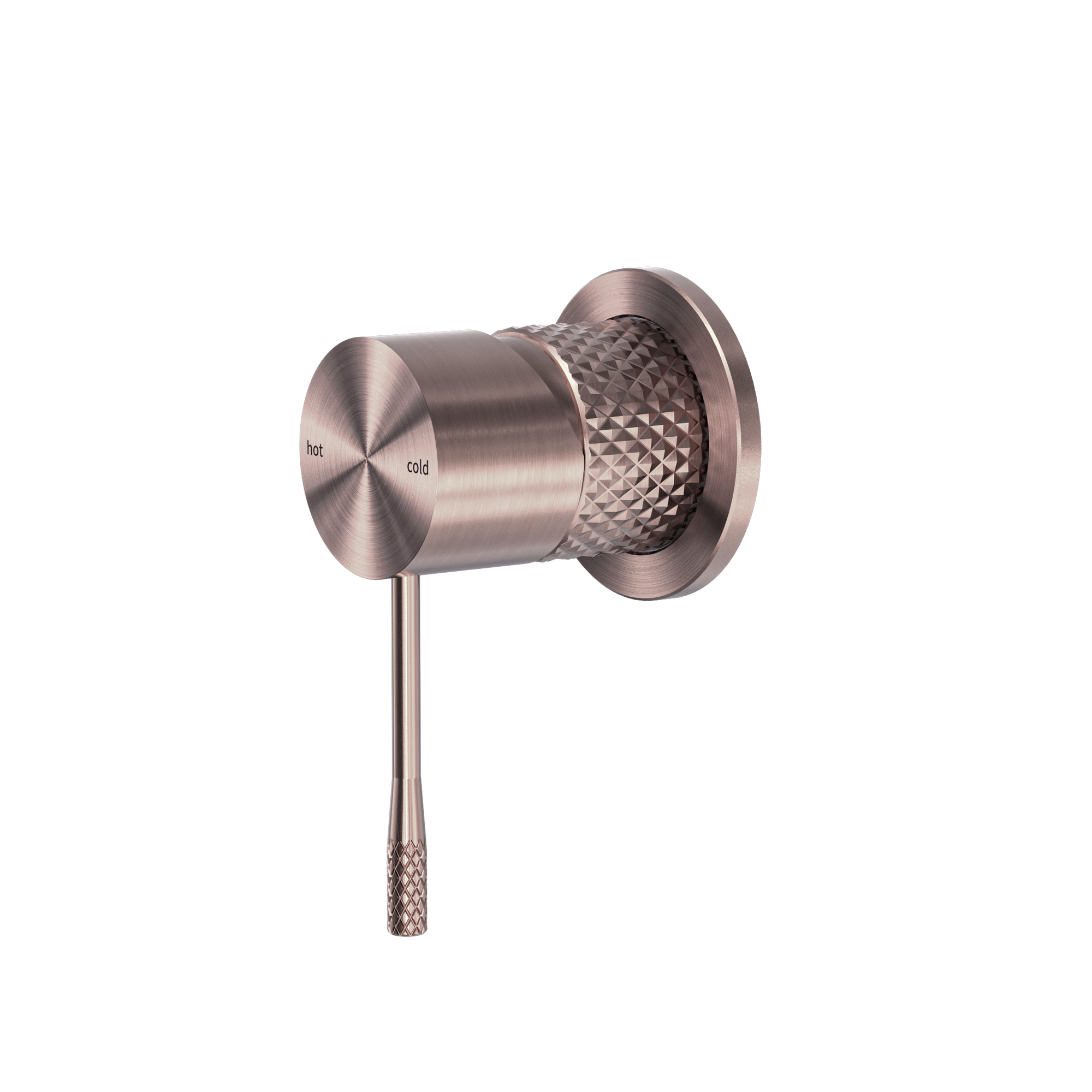 Opal Shower Mixer 60mm Plate Brushed Bronze