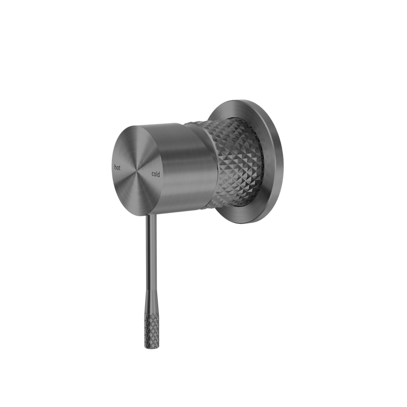 Opal Shower Mixer 60mm Plate Graphite
