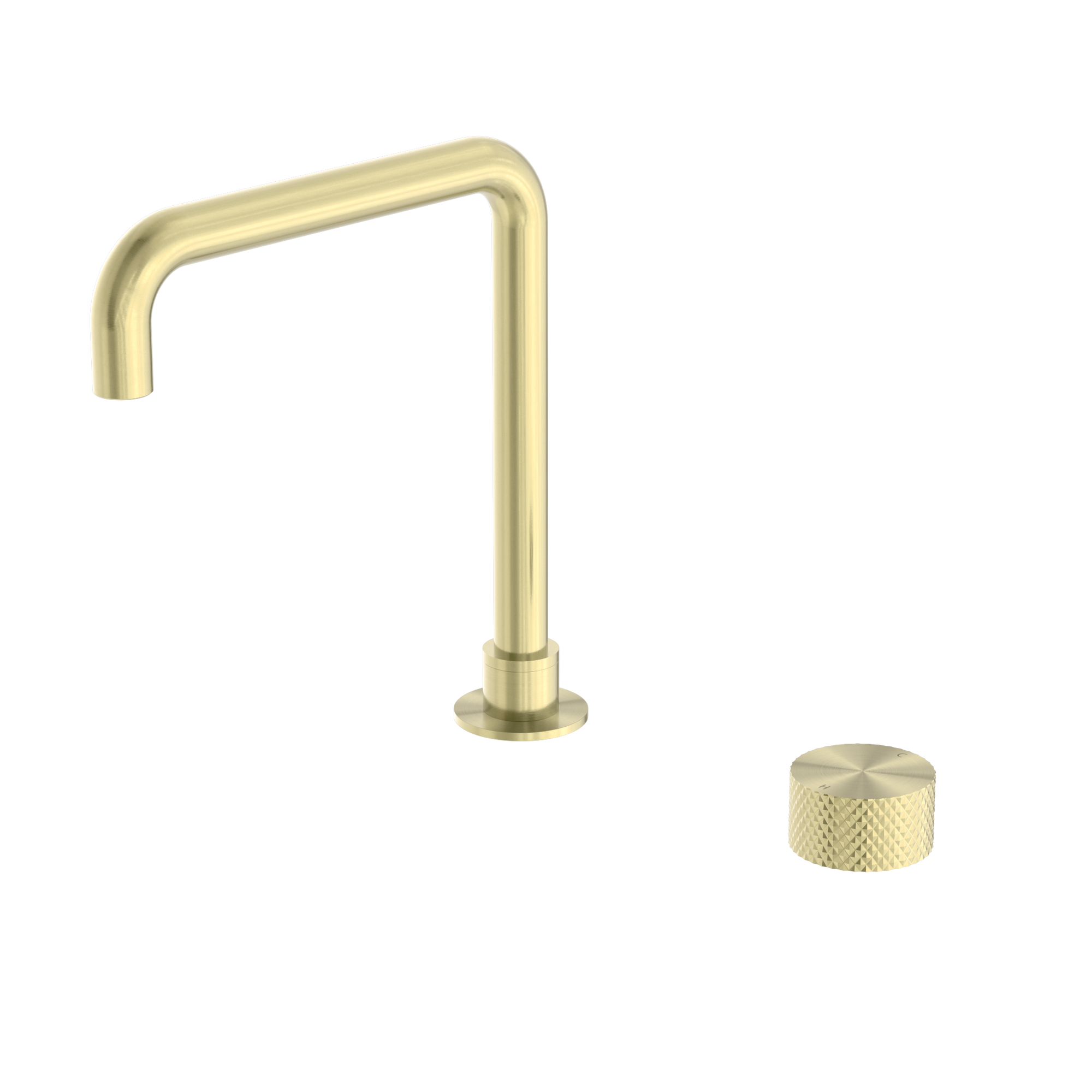 Opal Progressive Tall Basin Set Brushed Gold