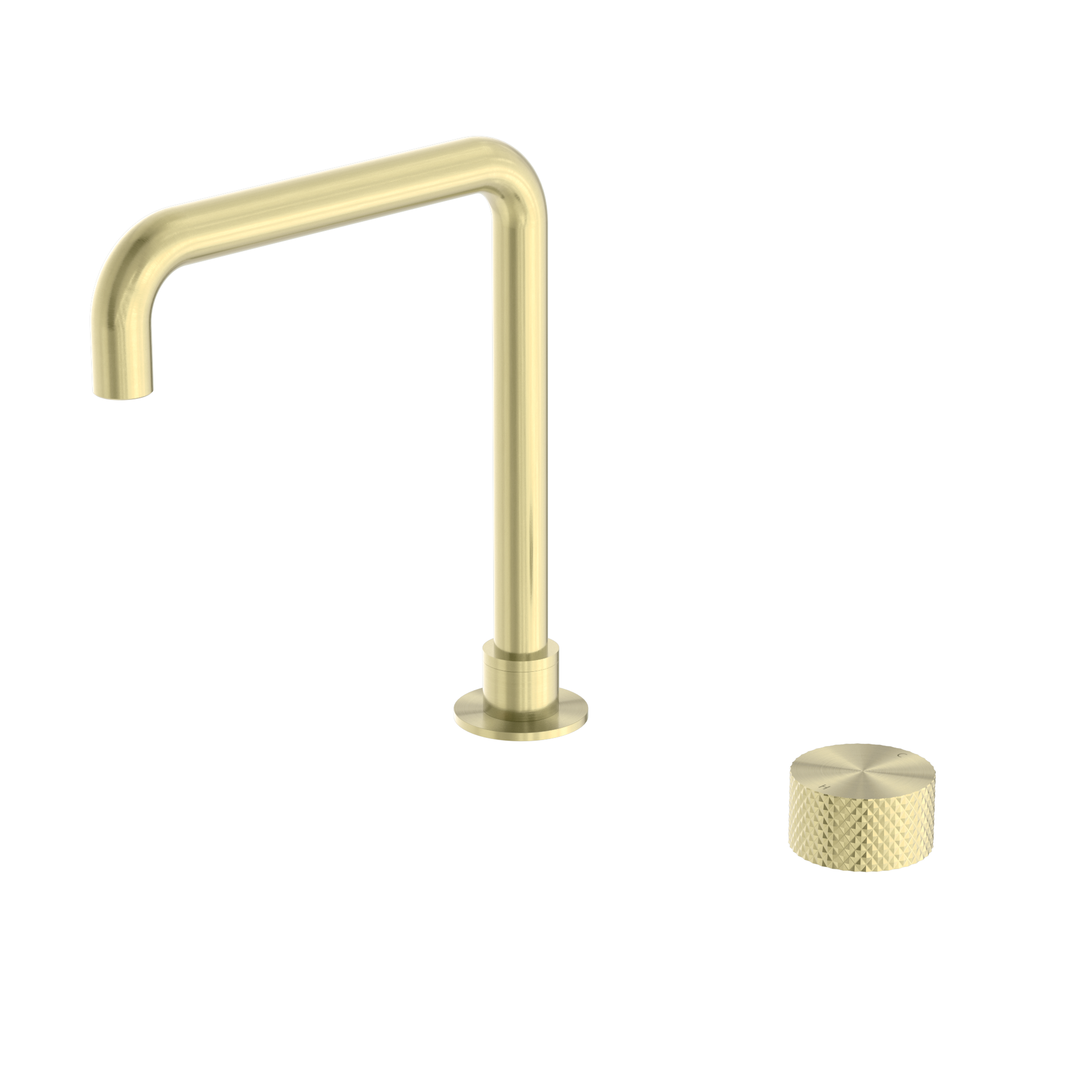 Opal Progressive Tall Basin Set Brushed Gold