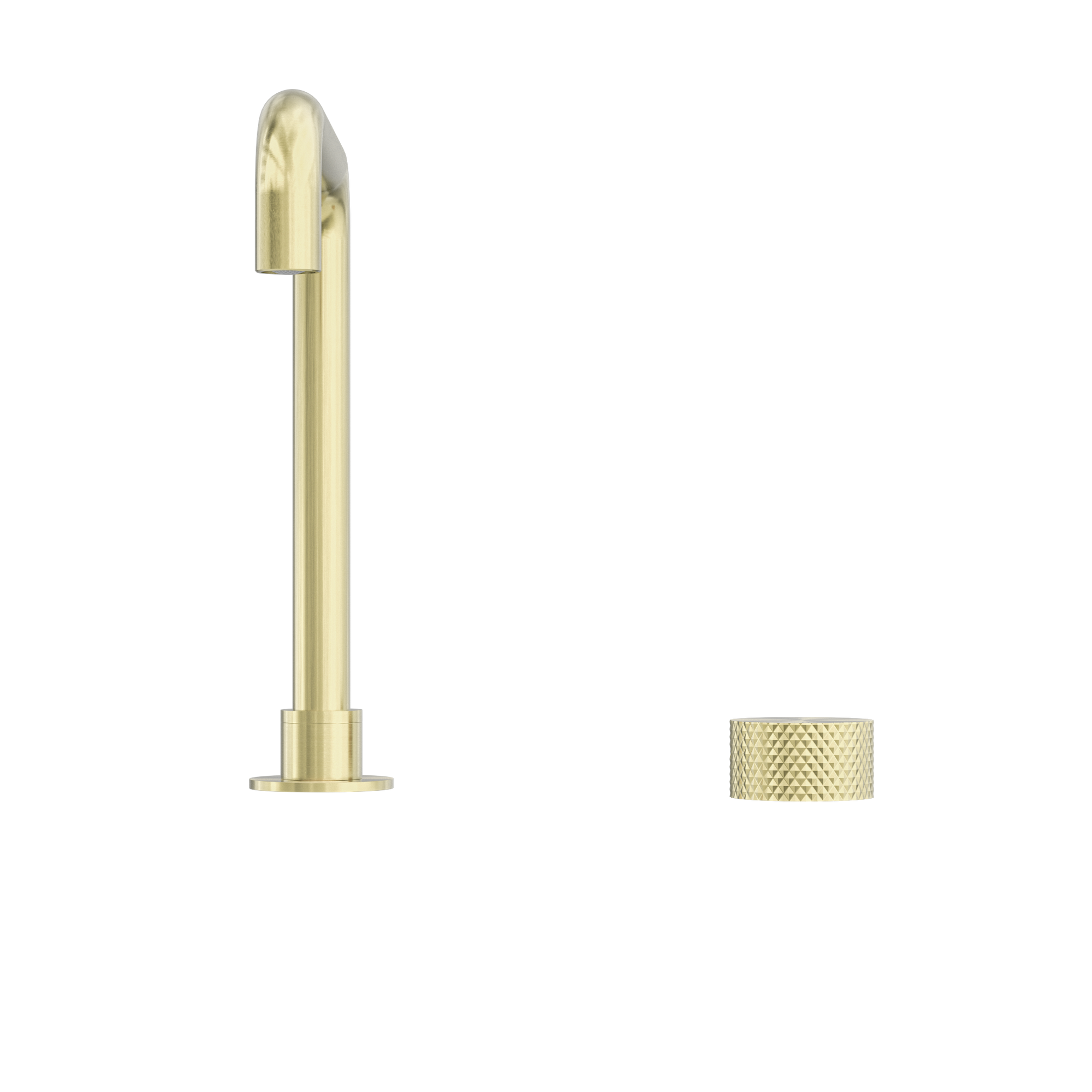 Opal Progressive Tall Basin Set Brushed Gold