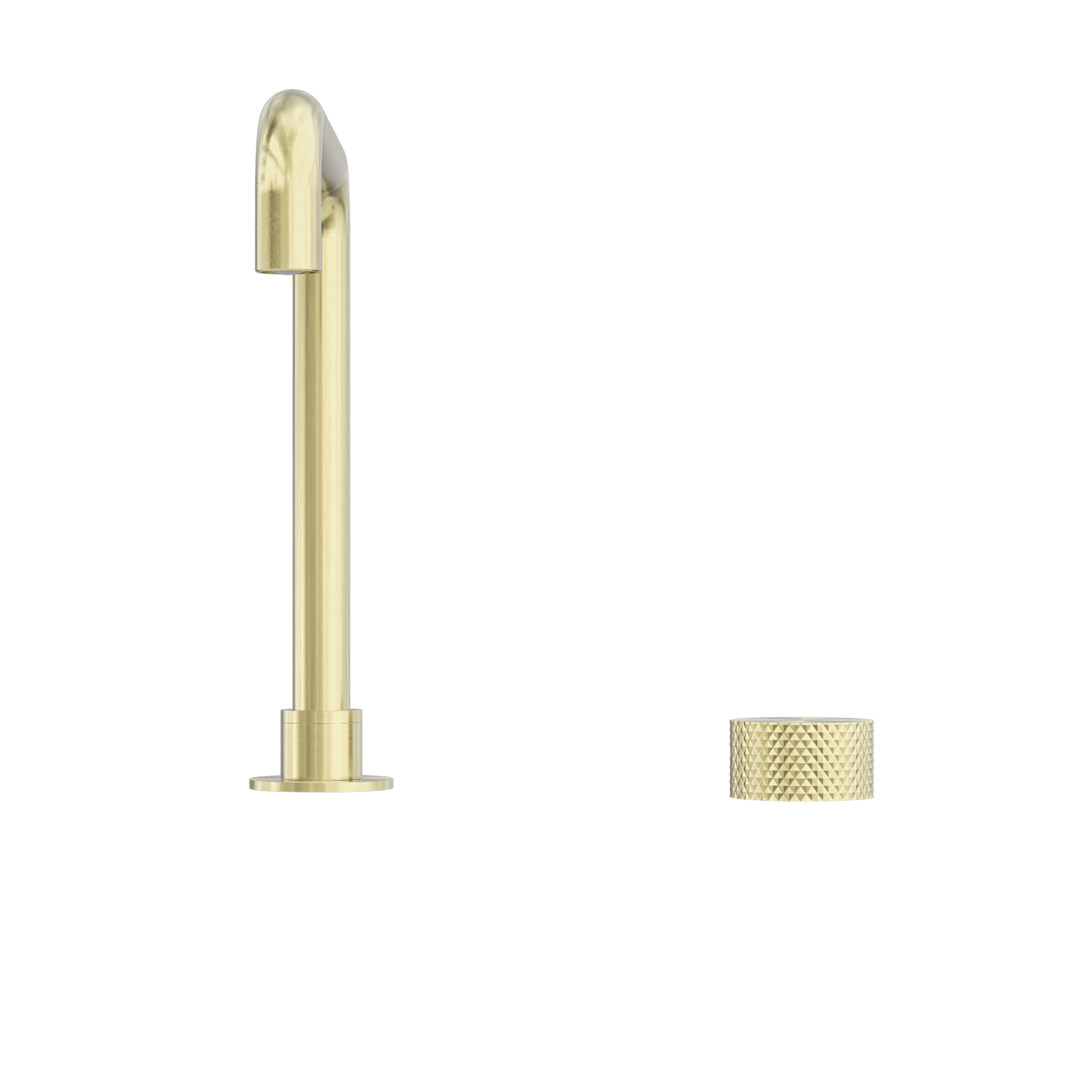 Opal Progressive Tall Basin Set Brushed Gold