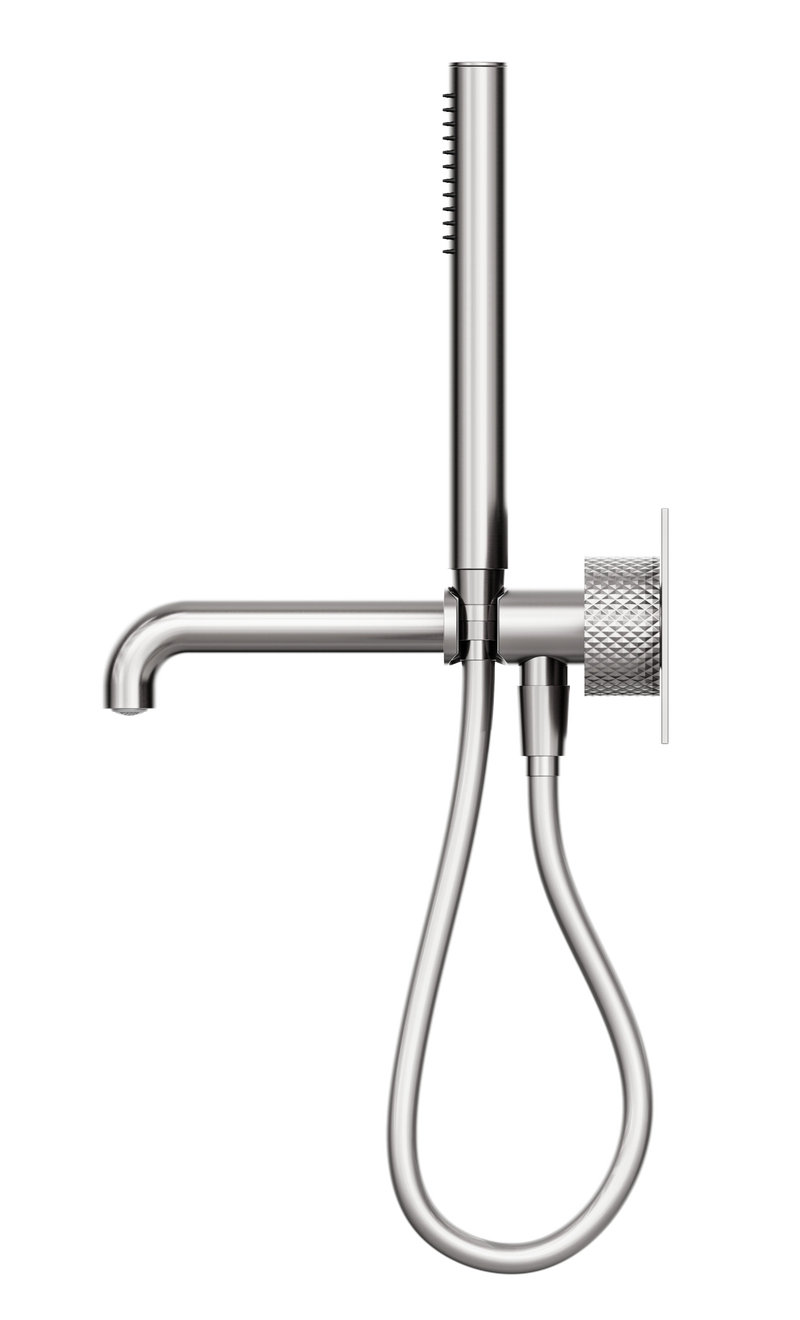 Opal Progressive Shower System With Spout 230mm Brushed Nickel