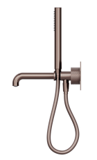 Opal Progressive Shower System With Spout 230mm Brushed Bronze