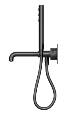 Opal Progressive Shower System With Spout 230mm Graphite