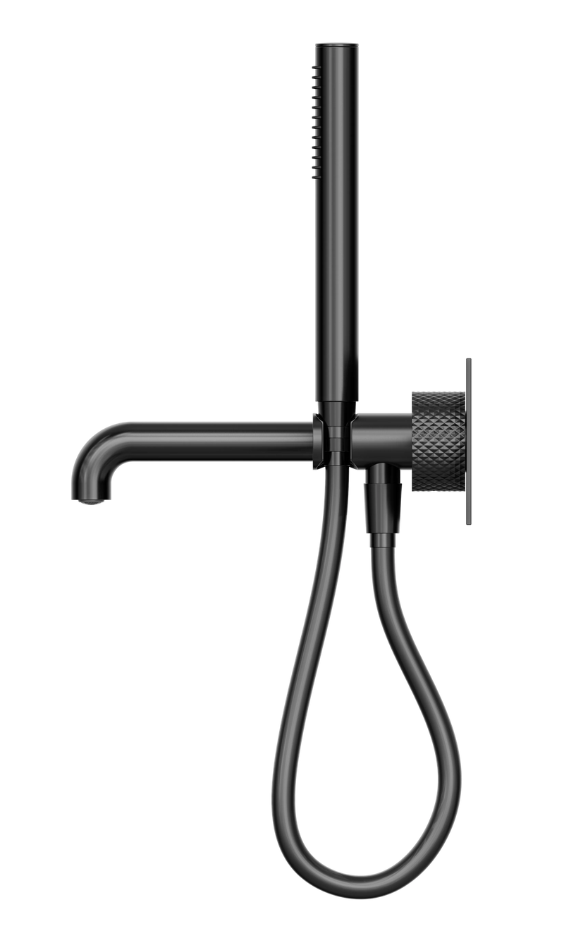 Opal Progressive Shower System With Spout 230mm Graphite