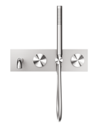 Opal Progressive Shower System With Spout 250mm Brushed Nickel