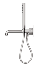 Opal Progressive Shower System With Spout 250mm Brushed Nickel